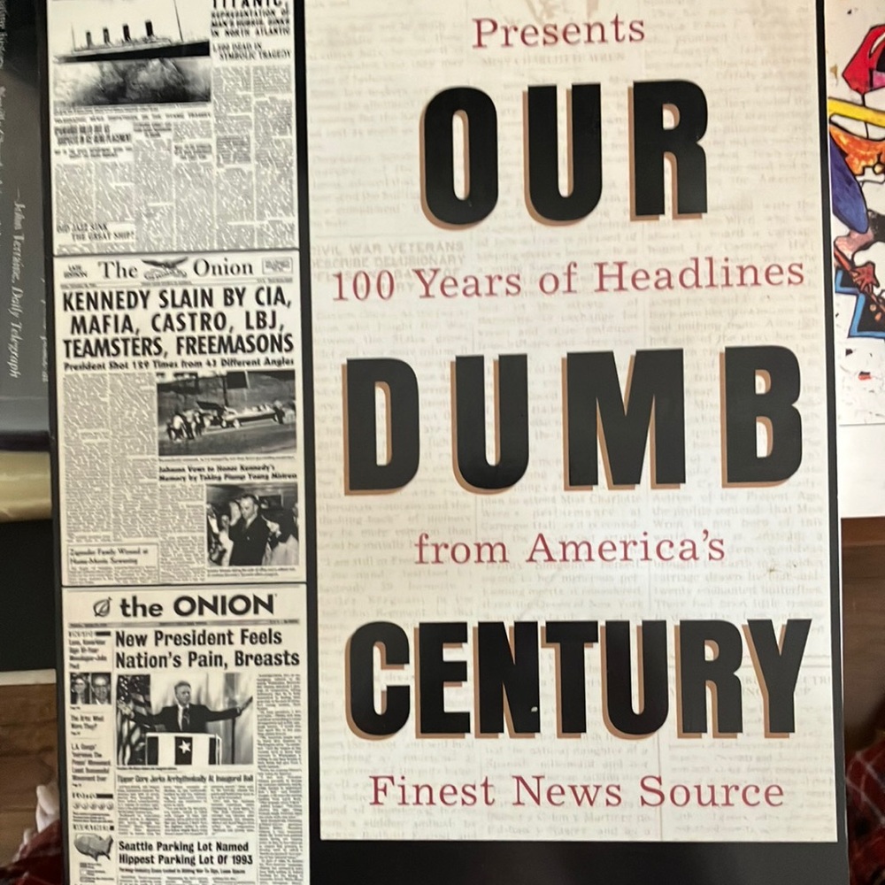 Our dumb century book